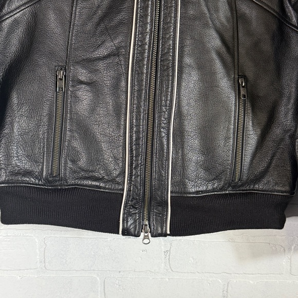 Women's Harley-Davidson Piper Bomber Leather Jacket size medium NWT - Picture 10 of 15